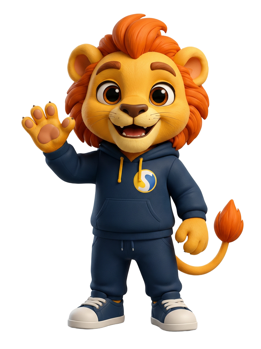 FERA, mascote e assistente virtual do Colégio Status